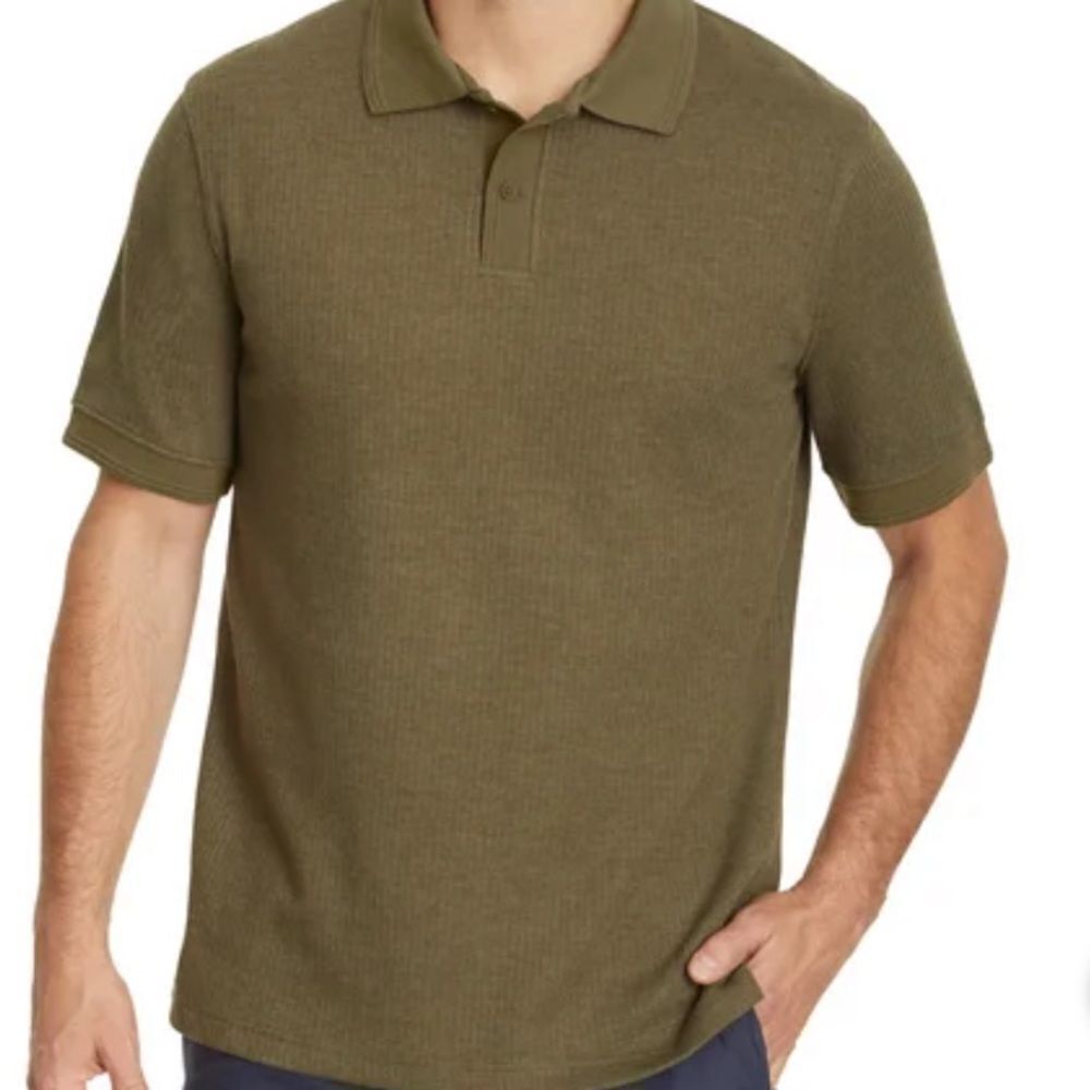 Marc New York Men's Sweater Polo Green